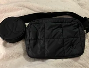 Lululemon Grid Quilted Belt Bag & Pouch thumbnail 1