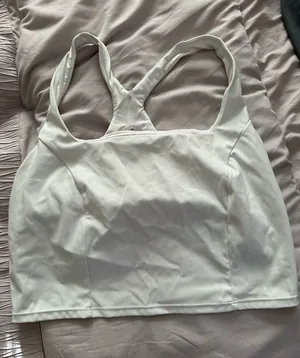 Avia White work out tank thumbnail 1