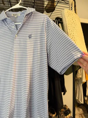 straight down polo Blue Size M thumbnail 2