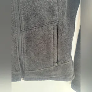 Columbia zip up polar fleece jacket with hood fleece women’s medium thumbnail 2