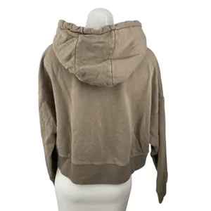 Afends Brown Long Sleeve Activewear Sports Hoodie Sweatshirt Sweater Top Size M thumbnail 2