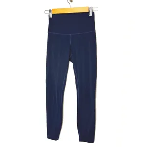 Lululemon Wunder Under High-Rise Tight True Navy Luxtreme Leggings Size 4 thumbnail 6