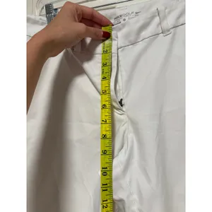 Nike Golf White Dri-FIT Shorts Size 12 thumbnail 8