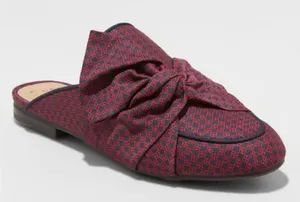 A New Day ✨ Women's Natalee Bow Backless Mules ✨ thumbnail 1