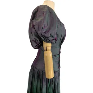 Vintage House of Bianchi 80s Formal Prom Evening Dress Size Large thumbnail 8