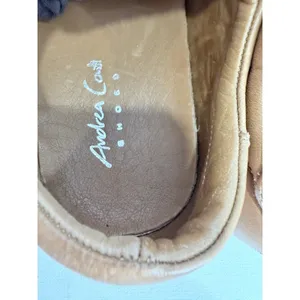 Andrea Conti Brown‎ Leather Lace-Up Comfort Shoes Minimalist Euro Casual 40 thumbnail 5