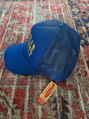 “vintage” nashville trucker hat Blue thumbnail 3