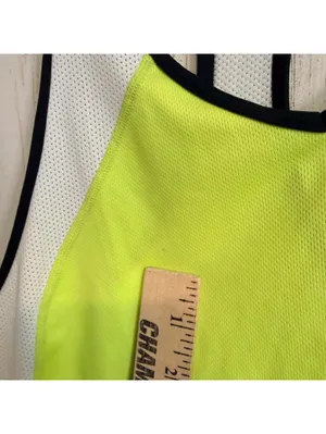 Nike Women’s XS Dri-Fit Racerback Tank Top Neon Green thumbnail 3