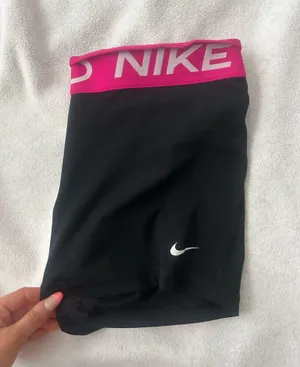 Black Nike Pros With Pink Band thumbnail 3