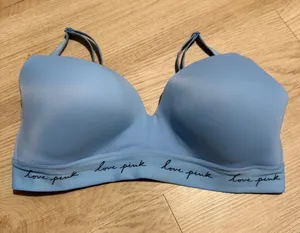 PINK Victoria's Secret Wireless Lightly Lined Bra thumbnail 1