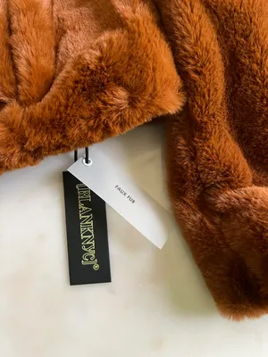 BLANK NYC Faux Fur Brown Teddy Sherpa Coat Jacket thumbnail 2