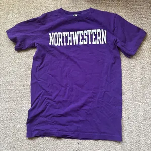 Purple Northwestern T-shirt thumbnail 4