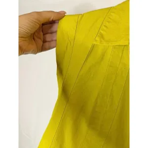 Free People Naomi Mini Dress or Tunic Women's Small in Chartreuse Olive thumbnail 6