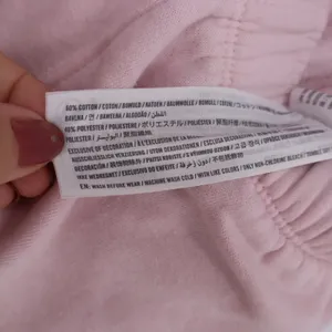 Hollister Sweatpants Womens S Fleece Joggers Light Pink Elastic Waist Excellent thumbnail 4