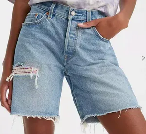 New Levi’s 501 90s Denim Women's Shorts Size 24 150 Anniversary Edition thumbnail 4