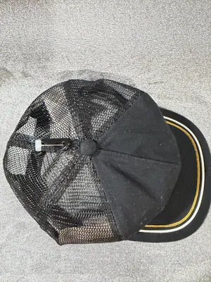 Vans Black trucker hat mesh adjustable NWT thumbnail 4