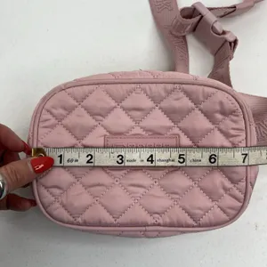 PINK Victoria's Secret Belt Bag Pink Quilted Logo Strap Fanny Pack Waist Bag thumbnail 15