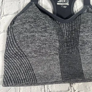 BCG Women’s Low Support Molded Cup Sports Bra size Small Grey Gray Removable Pad thumbnail 3