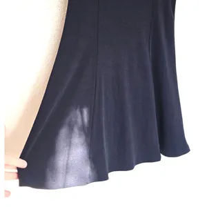 Cider Collar Ruffle Knitted Mini Skater Polo Tennis Dress Blue Size Medium thumbnail 8
