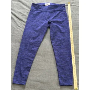 Marc New York Performance Purple Space Dye Leggings Womens Medium Athleisure thumbnail 6