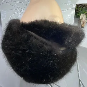 Vintage 1960’s Mod paperboy style faux fur cap. thumbnail 2