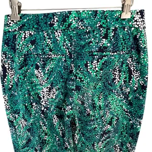 Boden Trouser Pants Womens 6 LONG Green Sea Grapes Taper‎ Stretch Modern Comfort thumbnail 5