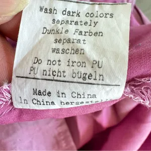 SCARLET DARKNESS Women Renaissance Retro Shirt Lantern Sleeves Top Size L Purple thumbnail 9