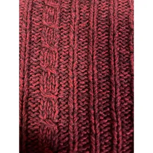 Vintage St Johns Bay Sweater Womens L Used Red Knit thumbnail 13