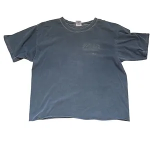 Vintage Faded Mission Beach San Diego Blue Tshirt Medium Cropped thumbnail 4