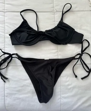 Black Bikini Shein thumbnail 1