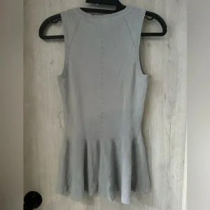 Revolve one grey day peplum grey viscose top‎ NWT thumbnail 6