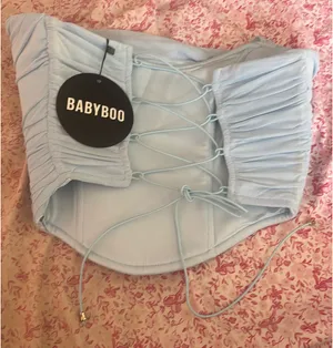 Babyboo corset top blue thumbnail 2