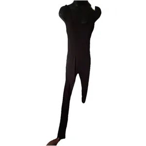 Xl Women's Workout Bodysuit Black and Lime Green. Tank Top Long Legged. Spandex thumbnail 7