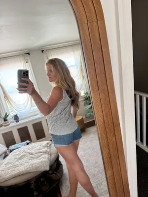 ZARA Striped Tank Top thumbnail 3