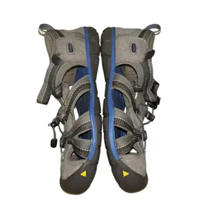 KEEN Suede Leather Waterproof Hiking Sport Sandals Gray Blue Women's 6 thumbnail 8