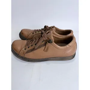 Andrea Conti Brown‎ Leather Lace-Up Comfort Shoes Minimalist Euro Casual 40 thumbnail 11