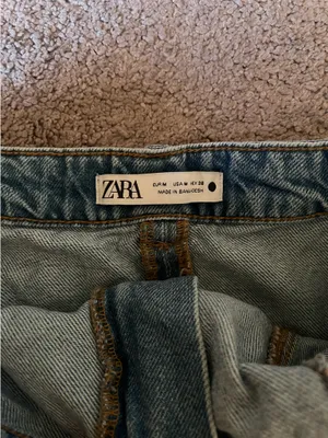 ZARA Jean Tube Top thumbnail 3