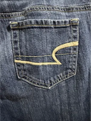 American Eagle Artist Women's Blue Denim Bootcut Jeans Size XL thumbnail 5