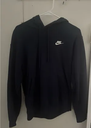 Nike Navy Blue Pullover Hoodie Women’s thumbnail 1