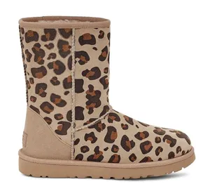 UGG Genuine Sheepskin Lined Leopard Print Boots, Size 7 New in Box thumbnail 7