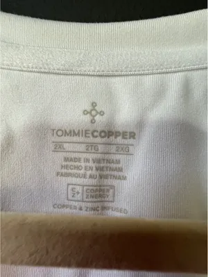 Tommie Copper White Short Sleeve Compression Shirt 2XL NWT's thumbnail 3