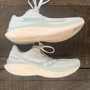 Saucony Ride 15 Womens Size 9.5 Pink‎ Athletic Running Shoes Sneakers FoamFit thumbnail 7