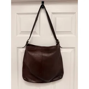 Coach Vintage Slim‎ Legacy Tote Bag Mahogany Brown 9406 Made in USA thumbnail 2