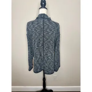 WE THE FREE PEOPLE Women's L SUNNY DAYS Mock Neck Thermal Long Sleeve Top Black thumbnail 14