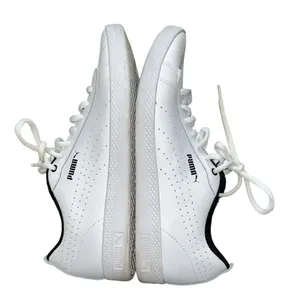 Puma White Lace up Sneakers(Size 8W) thumbnail 9