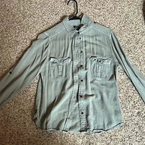 American Eagle Outfitters Boyfriend Fit Flannel thumbnail 2
