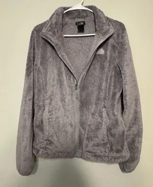 Gray Furry Jacket thumbnail 1