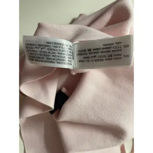 Zara Light Pink Square Neckline Tie Back Top Size L (See Description) thumbnail 5