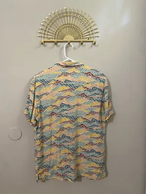 Goodfellow & Co Men's Short-Sleeve Patterned Button-Up Shirt thumbnail 2