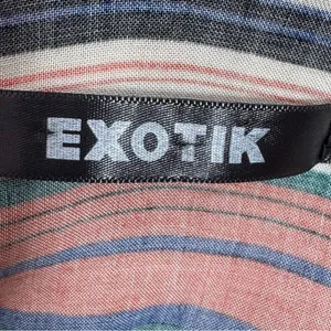 Exotik Y2K Striped Layered‎ Mini Dress Sundress Multicolor Small thumbnail 9
